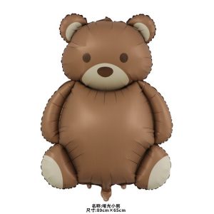 Bear foil balloon